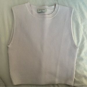 Pink Sculpt Knit Muscle Tank